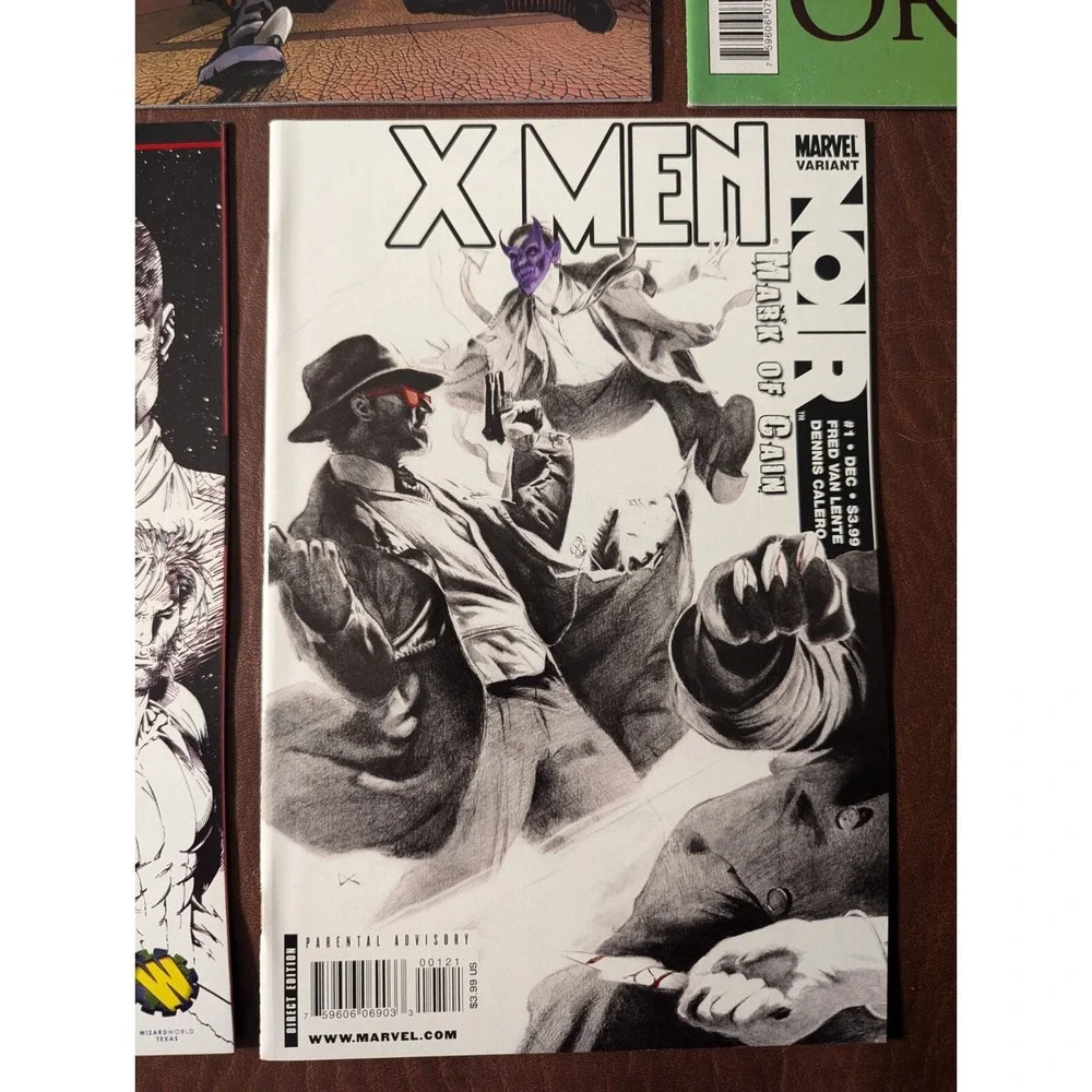 Marvel Comics X-Men Variant Cover Comic Lot 8 Total (2007-21)‎ VF to VF/NM Range